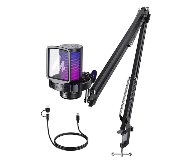 MAONO DGM20 S Mikrofon Gamingowy Czarny DGM20S black - 1240393 - zdjęcie